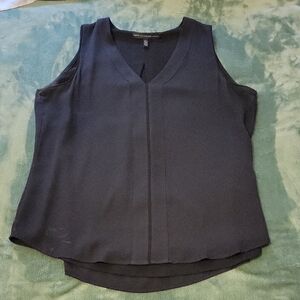 White House Black Market Black Sleeveless Tank Top